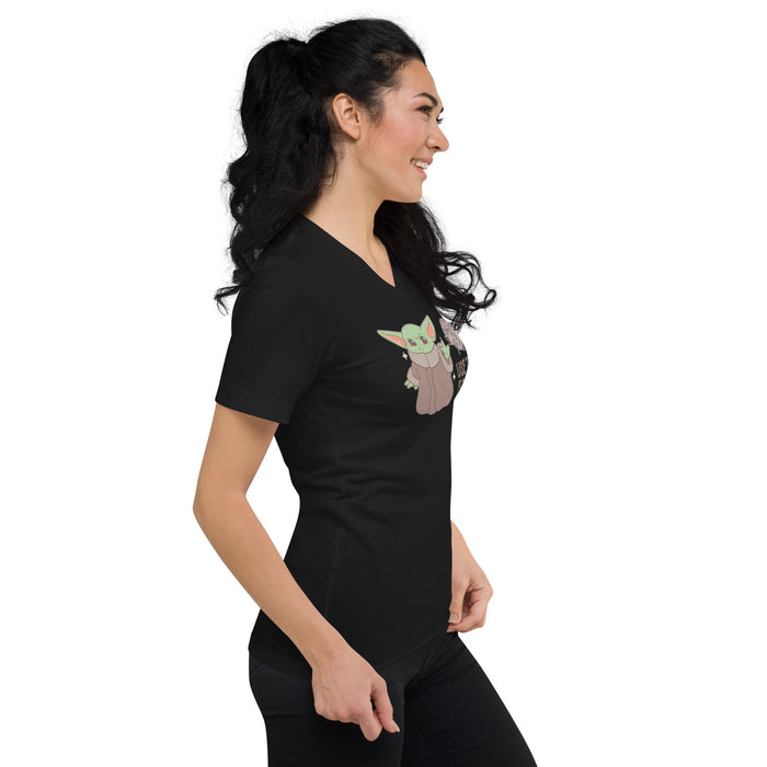 USE THE FORCE - Unisex Short Sleeve V-Neck T-Shirt