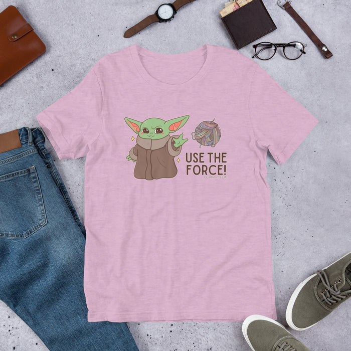 USE THE FORCE - Unisex t-shirt (light colors)