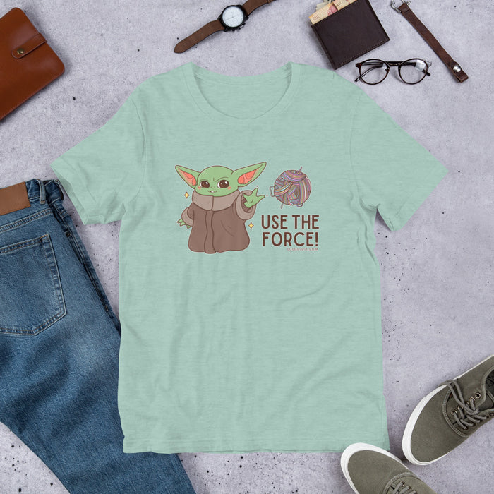 USE THE FORCE - Unisex t-shirt (light colors)
