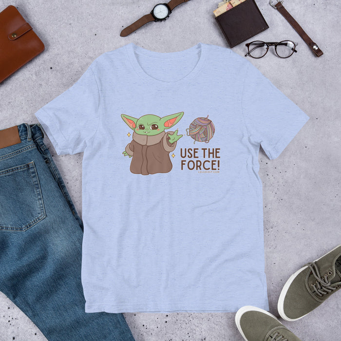 USE THE FORCE - Unisex t-shirt (light colors)