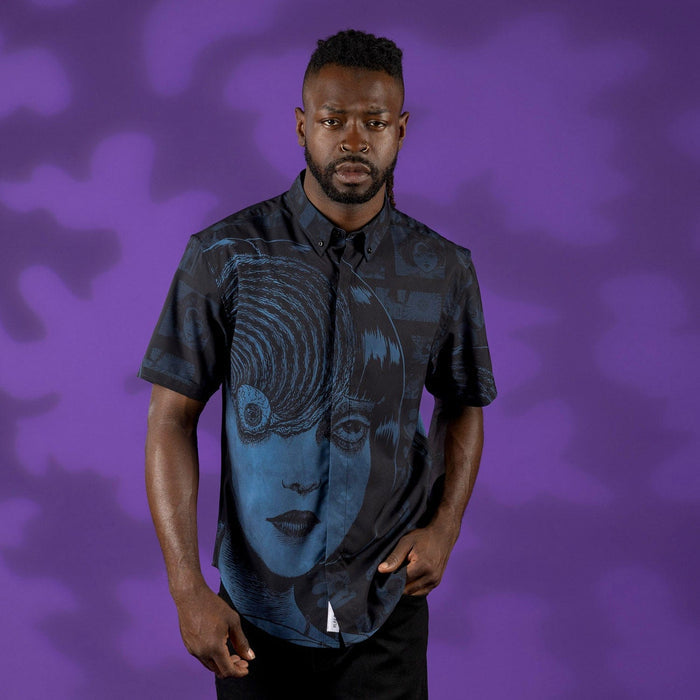 RSVLTS Uzumaki Short Sleeve Shirt Uzumaki "Irresistable Pull" – KUNUFLEX Short Sleeve Shirt Uzumaki "Irresistable Pull" – KUNUFLEX Short Sleeve Shirt