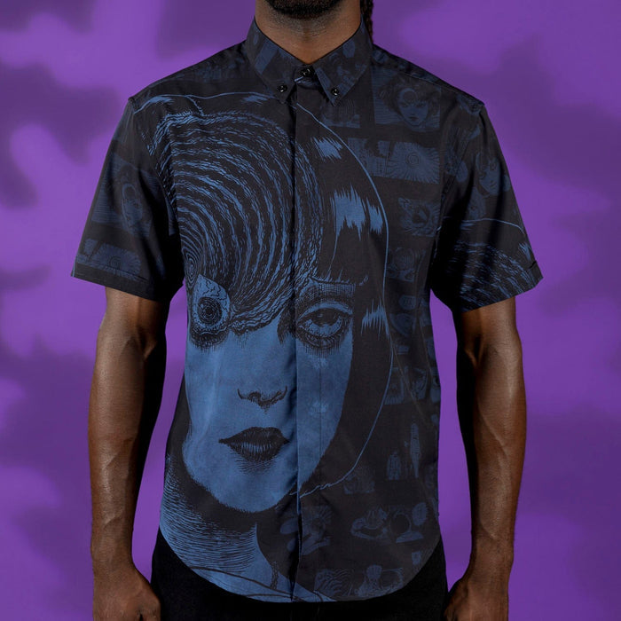 RSVLTS Uzumaki Short Sleeve Shirt Uzumaki "Irresistable Pull" – KUNUFLEX Short Sleeve Shirt Uzumaki "Irresistable Pull" – KUNUFLEX Short Sleeve Shirt