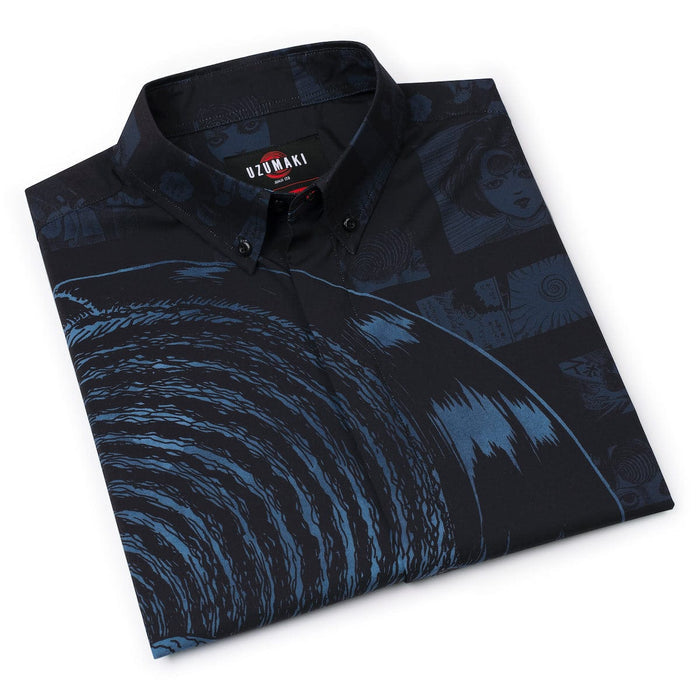 RSVLTS Uzumaki Junji Short Sleeve Shirt Uzumaki Junji "Irresistable Pull" – KUNUFLEX Short Sleeve Shirt Uzumaki Junji "Irresistable Pull" – KUNUFLEX Short Sleeve Shirt