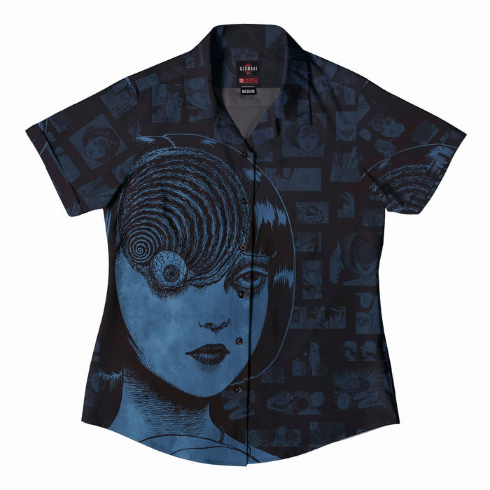 RSVLTS XS Uzumaki Women's Short Sleeve Shirt Uzumaki "Irresistable Pull" – Women's KUNUFLEX Short Sleeve Shirt Uzumaki "Irresistable Pull" – Women's KUNUFLEX Short Sleeve Shirt