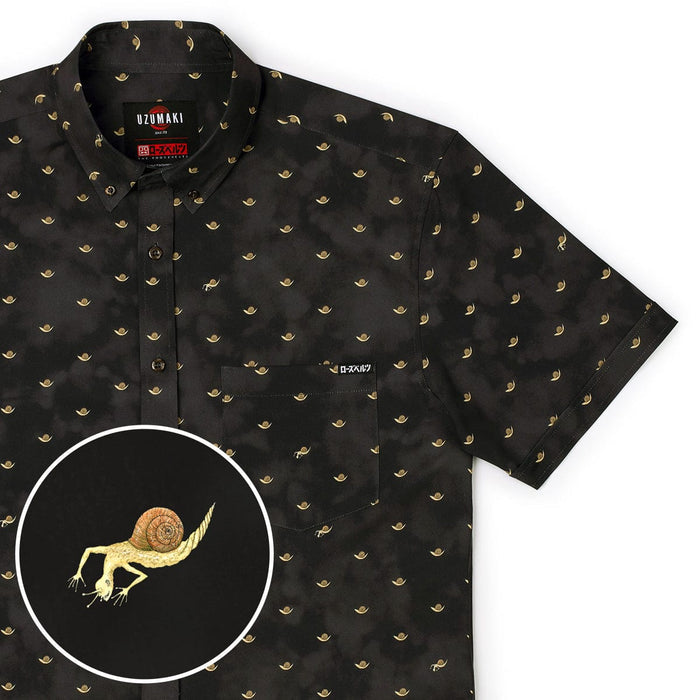 RSVLTS XS Uzumaki Short Sleeve Shirt Uzumaki "It’s Tsumura!" – KUNUFLEX Short Sleeve Shirt Uzumaki "It’s Tsumura!" – KUNUFLEX Short Sleeve Shirt