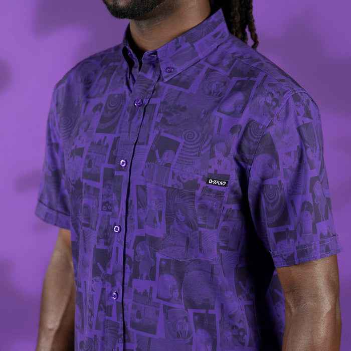 RSVLTS Uzumaki Short Sleeve Shirt Uzumaki "The Curse" – KUNUFLEX Short Sleeve Shirt Uzumaki "The Curse" – KUNUFLEX Short Sleeve Shirt