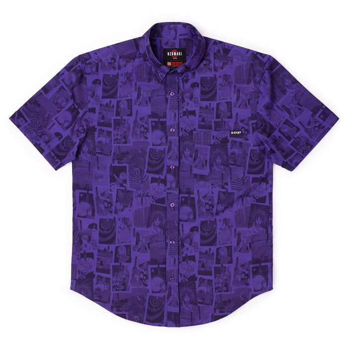 RSVLTS Uzumaki Junji Short Sleeve Shirt Uzumaki Junji  "The Curse" – KUNUFLEX Short Sleeve Shirt Uzumaki Junji  "The Curse" – KUNUFLEX Short Sleeve Shirt