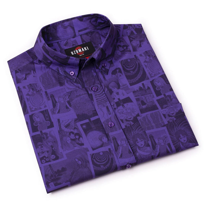 RSVLTS Uzumaki Junji Short Sleeve Shirt Uzumaki Junji  "The Curse" – KUNUFLEX Short Sleeve Shirt Uzumaki Junji  "The Curse" – KUNUFLEX Short Sleeve Shirt