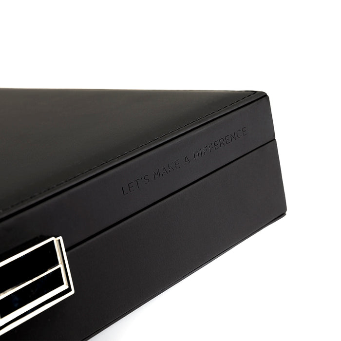 VANITY CASE - 8 PAIR + BLACK