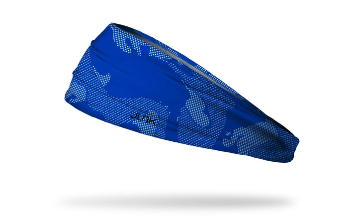 Veil: NanoWeave Blue Big Bang Lite Headband - View 1
