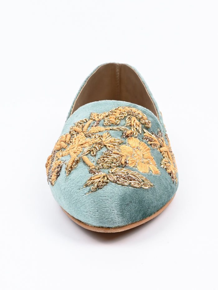 Velvet Pumps For Women