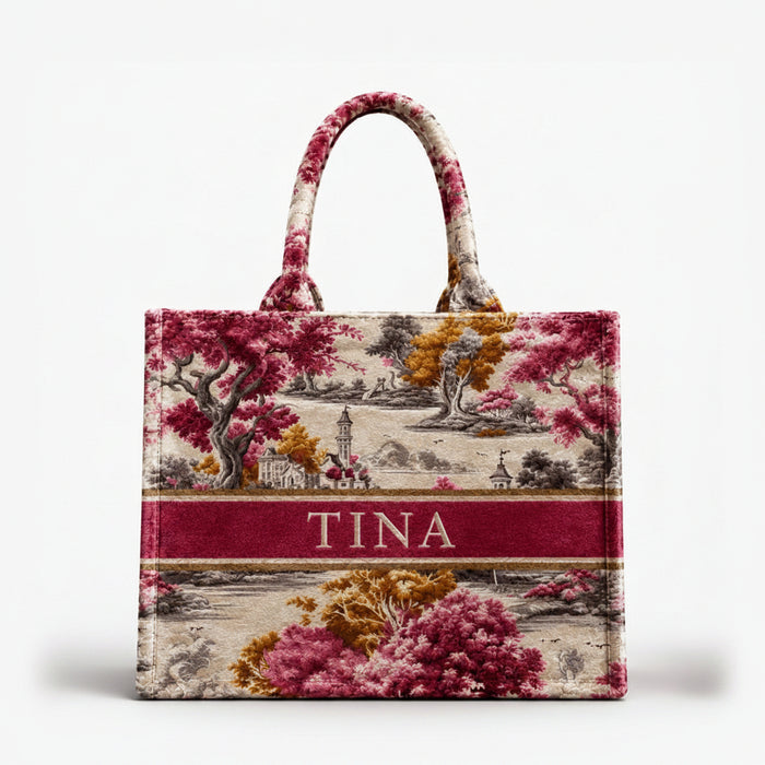 Velvet Tote Bag
