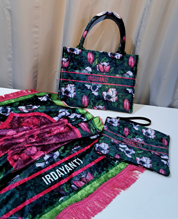 Medium 36x27x12cm / Bag Only / Pattern 6