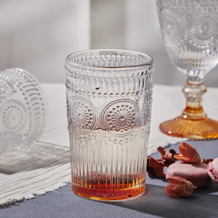 Verre à boissons Karaca Sunflower, orange