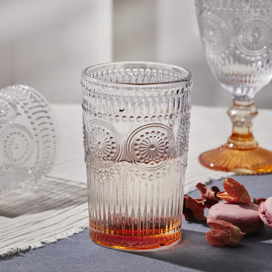 Verre à boissons Karaca Sunflower, orange