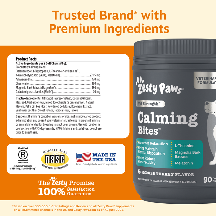 Vet Strength Calming Bites for Dogs