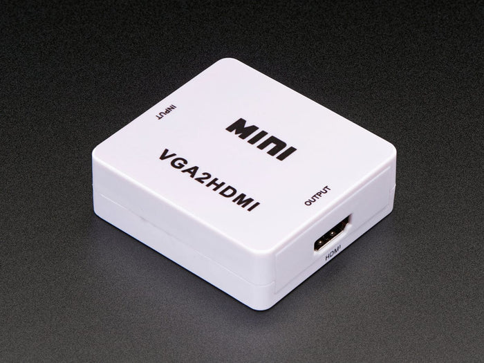 VGA to HDMI Audio and Video Adapter by The Pi Hut - The Pi Hut