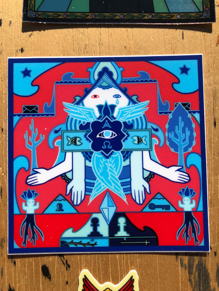 [VIBE PACK TWO] - [american cryptids] - print + stickers (waiting list in description)