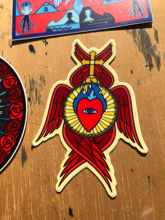 [VIBE PACK TWO] - [american cryptids] - print + stickers (waiting list in description)