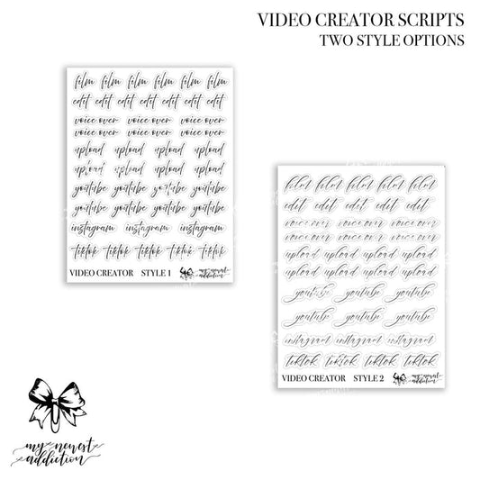 Video Creator Scripts