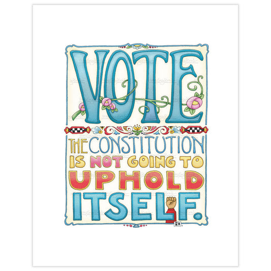 Vote II Fine Art Print