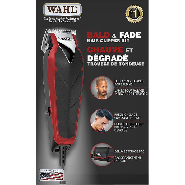 WAHL Bald & Fade Hair Clipper Kit - 3103