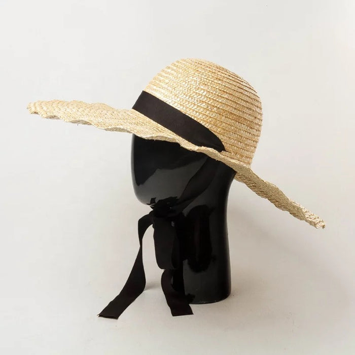 Wavy Wheat Hat - Travellers Hat Boutique