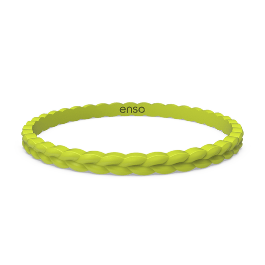 Weave Stackable Silicone Bracelet - Lightning