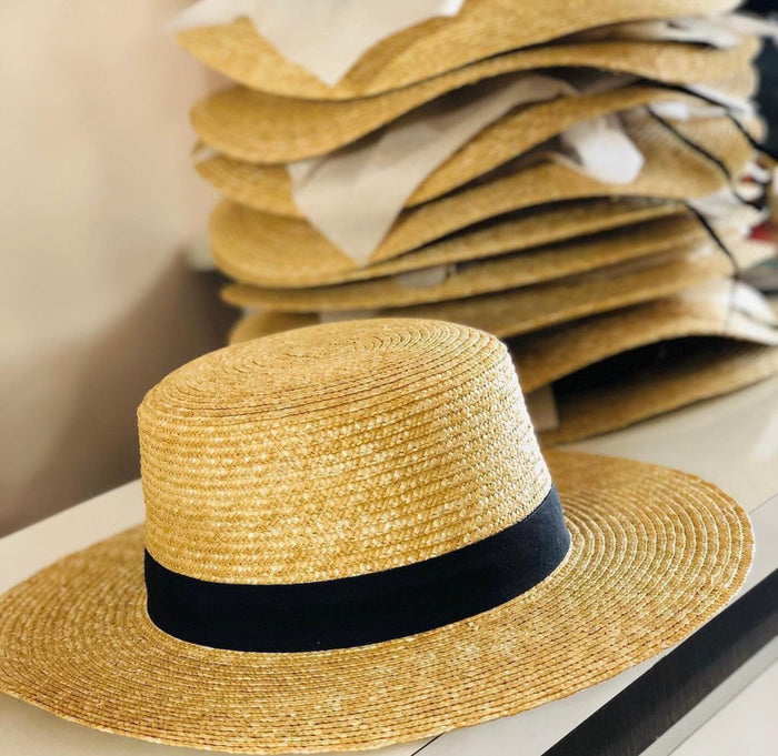 Wheat Straw Hat - Travellers Hat Boutique