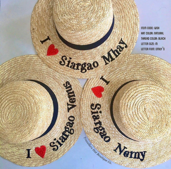 Wheat Straw Hat - Travellers Hat Boutique