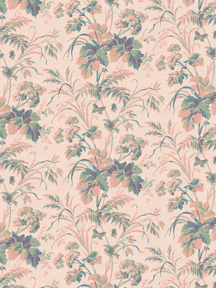 Where The Wildflowers Grow Recycled Velvet Sample
