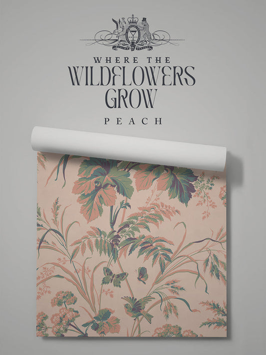 Where The Wildflowers Grow Wallpaper Sample
