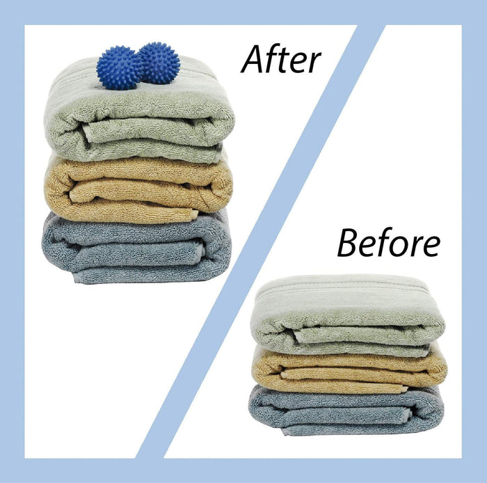 Whitmor Dryer Balls Eco Friendly Fabric Softener Alternative Set Of 4 Blue