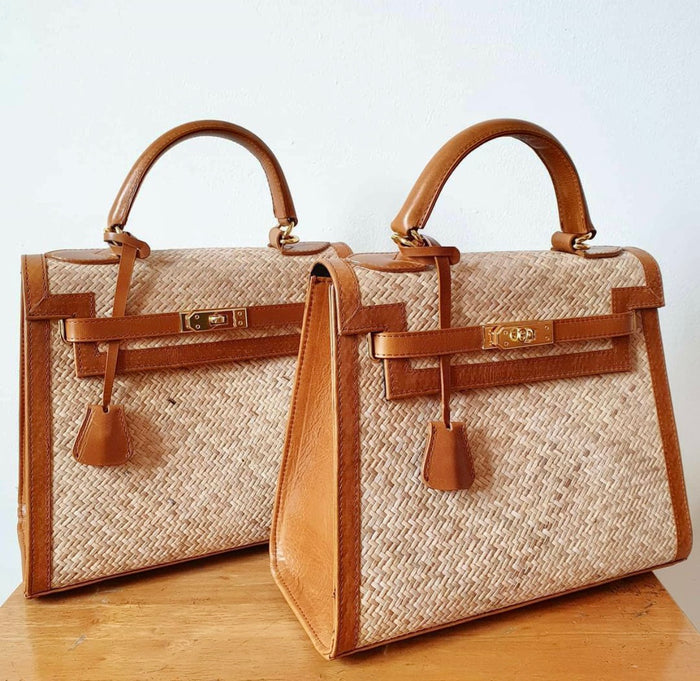 Wicker Rattan Bag - Travellers Hat Boutique