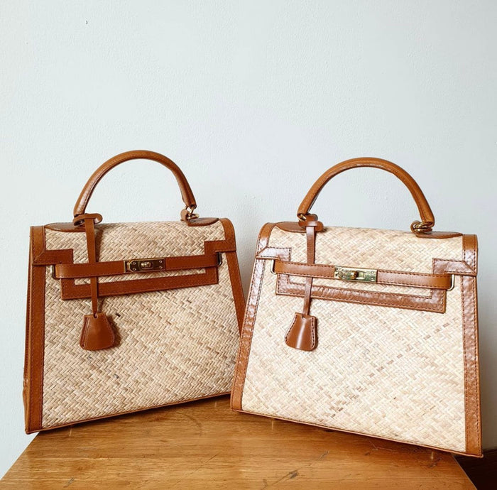 Wicker Rattan Bag - Travellers Hat Boutique