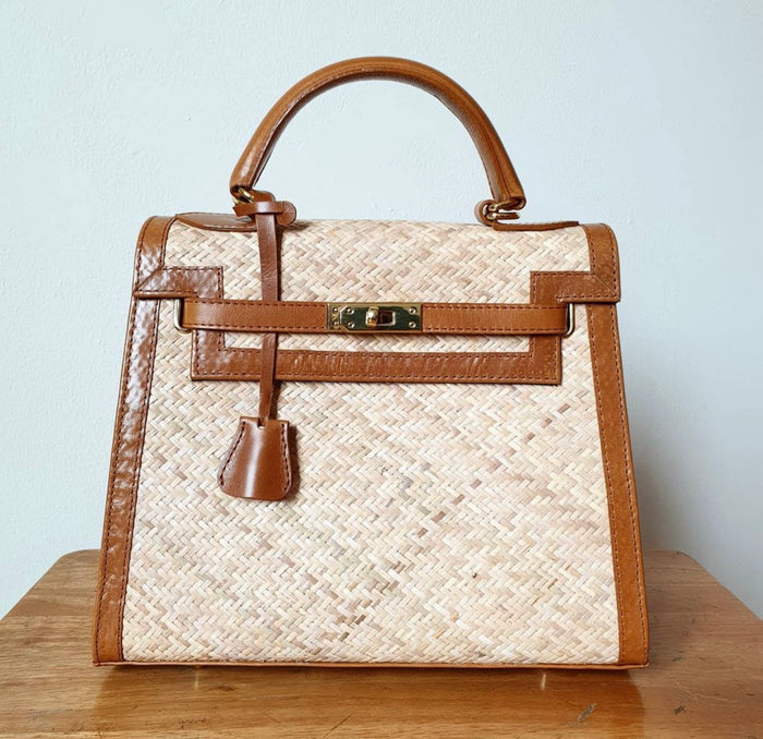 Wicker Rattan Bag - Travellers Hat Boutique