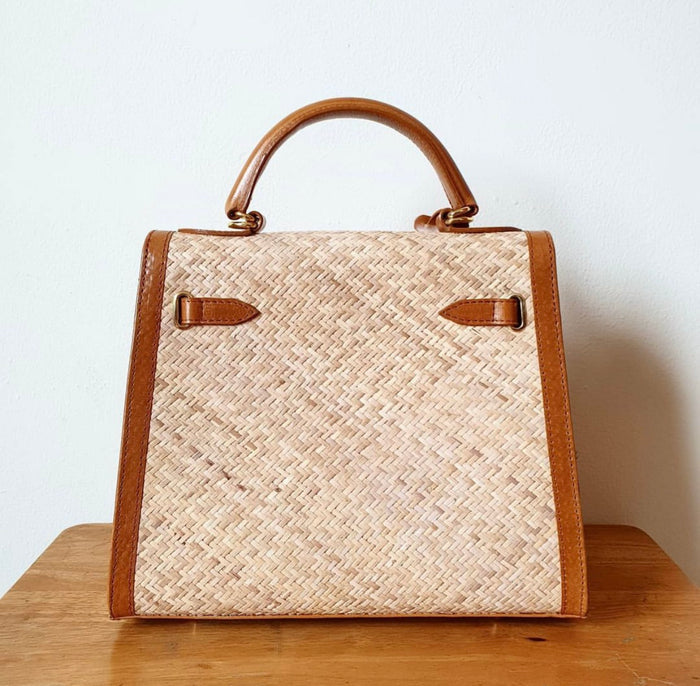 Wicker Rattan Bag - Travellers Hat Boutique