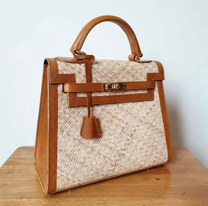 Wicker Rattan Bag - Travellers Hat Boutique