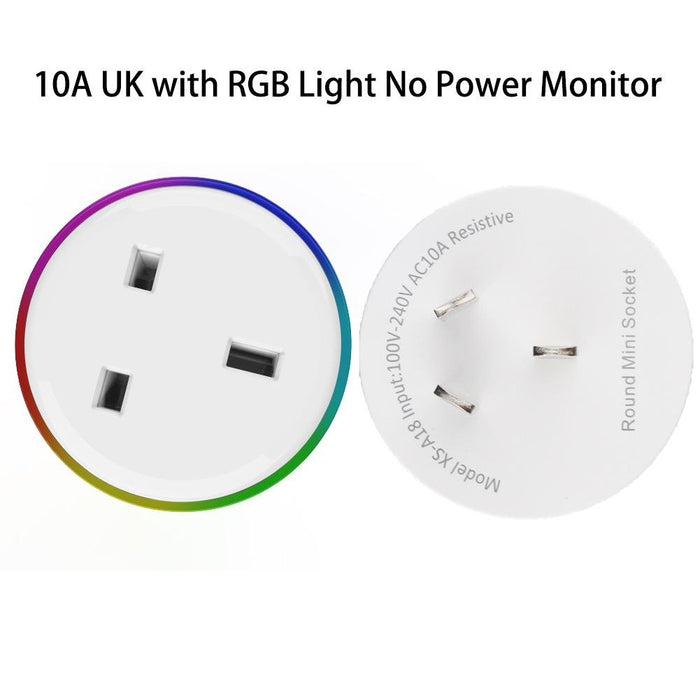 10A UK with RGB Light No Power Monitor - Moes