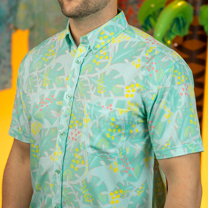 RSVLTS RSVLTS Short Sleeve Shirt Leafcroy – KUNUFLEX Short Sleeve Shirt