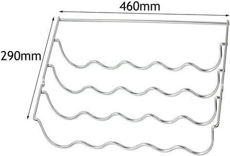 Wine Bottle Rack Shelf 11010062  Insert Compatible with Universal | Bosch | Samsung | NEFF | MIELE  (460 x 290 x 70mm)