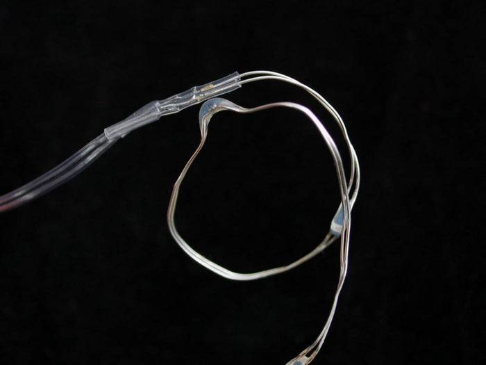 Wire Light LED Strand - 10 Red LEDs + Coin Cell Holder [discontinued] by The Pi Hut - The Pi Hut