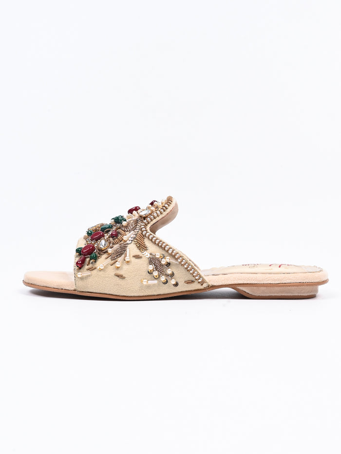 Women flat fancy slipper