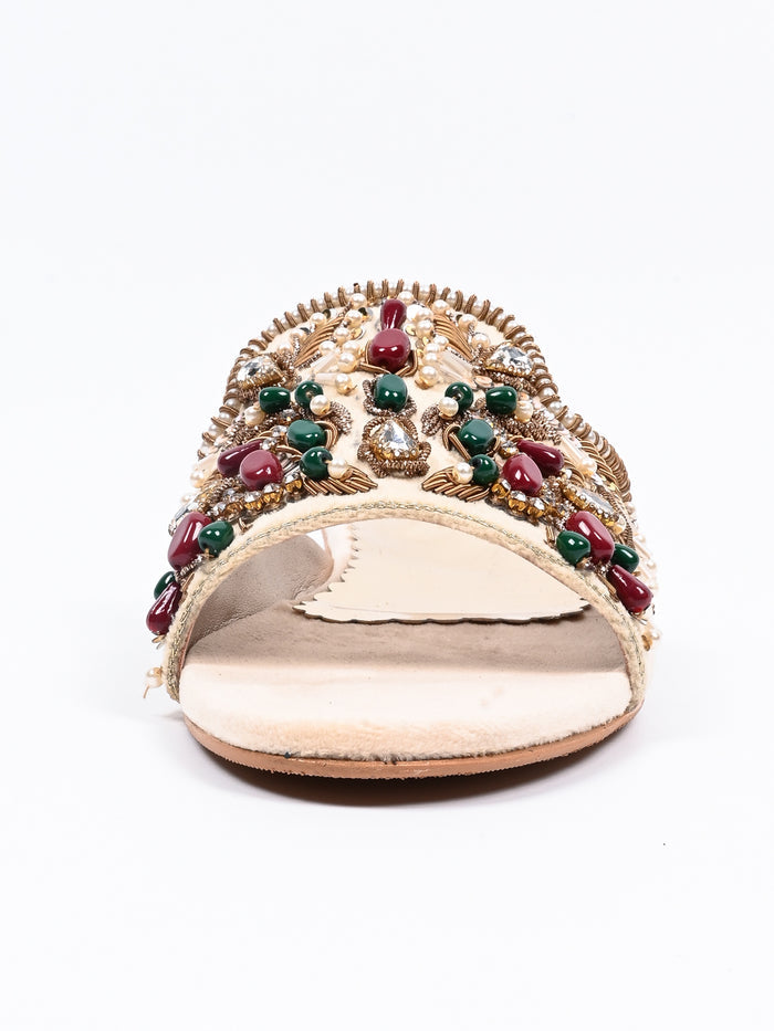 Women flat fancy slipper