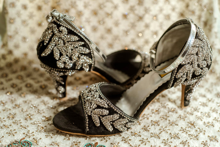 Women's Black Fancy Heels