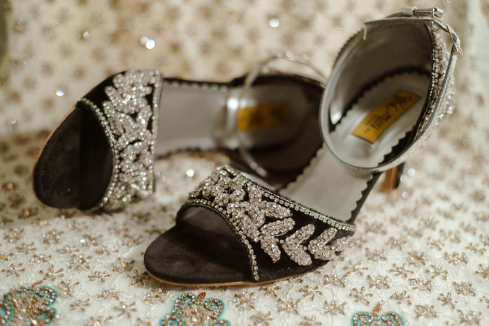 Women's Black Fancy Heels