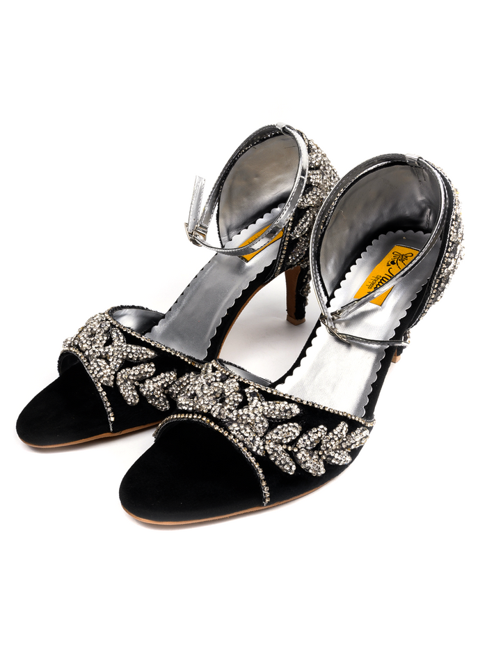 Women's Black Fancy Heels