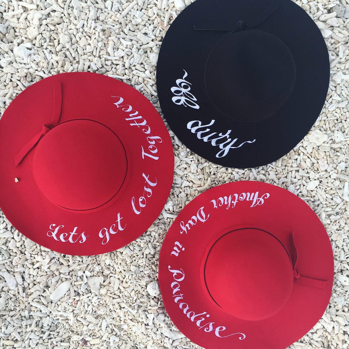 Wool Felt Winter Floppy Hat - Travellers Hat Boutique