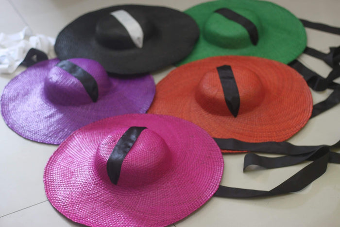 Woven Flat-Topped Hat - Travellers Hat Boutique