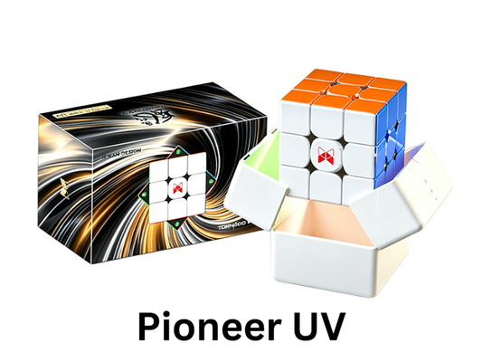 X-Man Tornado V5 3x3 (Pioneer UV, LE) - Stickerless / Black Internals